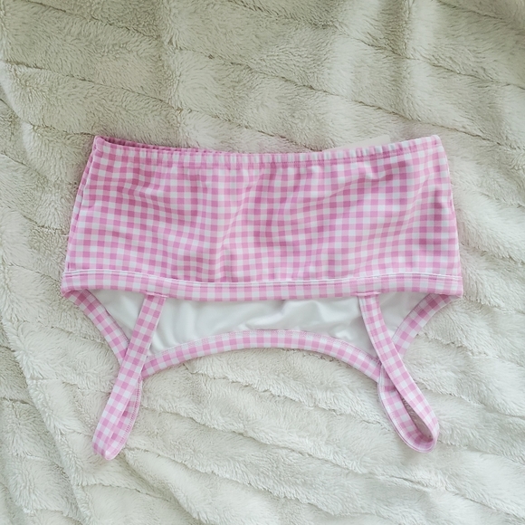 Year of Ours pink gingham bralette - Picture 3 of 5